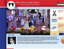 Tablet Screenshot of hgschool.org